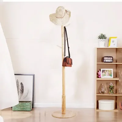 Modern Custom Office Bedroom Floor Standing Clothes Hanger Tree Shaped Wooden Suit Coat Hanger Rack