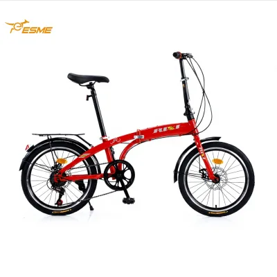 Hot Sell 20-inch Folding Electric Mountain Bike 7-Speed Steel Frame Disc Brake City Gravel Road Dirt Bike