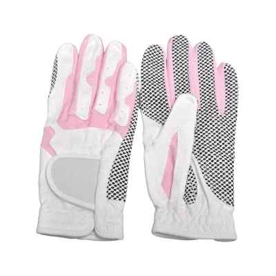 Hot Sale Breathable Left & Right Hand Set Women's Anti slip Super Fiber Golf Gloves