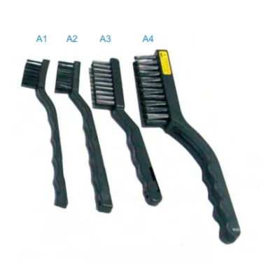 ESD Safe Conductive Brush Black Plastic Straight Handle Dust Free for Industrial Electronic Component Motherboard Cleaning