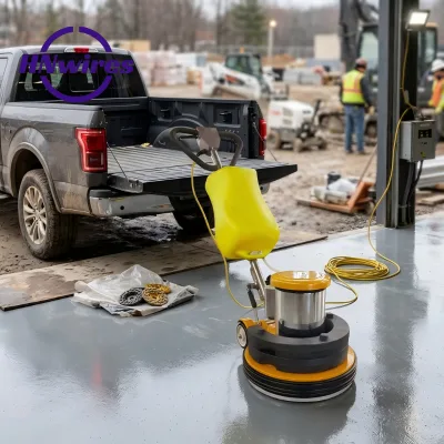 Industrial Single Disc Floor Polisher Machine / Heavy Duty Floor Buffer and Grinding for Marble Crystallization