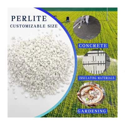 Wholesale Perlite for Concrete Use Potting Perlite Supplier Lightweight Thermal Insulation Perlite China
