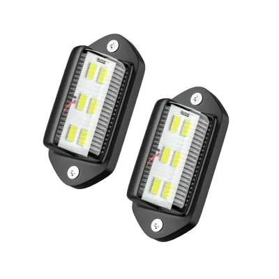 10-30V 6led Low Power Truck Led License Plate Light Trailer Side Marker Light Universal Truck RV Trailer Tail Light Side Lamp