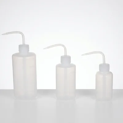 500ml Laboratory Chemical Plastic Round Narrow Mouth Wash Bottle