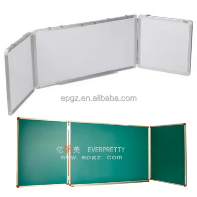Good Price Classroom Folding Whiteboard/school Foldable Whiteboard Markpen Board for Classroom