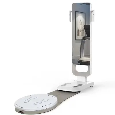 Commercial Grade Durable Touch Interface Real-Time Data Visualization API Integration U300 Fitness Body Analyzer Tester