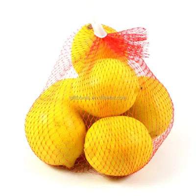 UV protection Anti-aging Eco-friendly PP Net Mesh Fruit Packaging Bag Produced by PP Material and Added Dyestuff