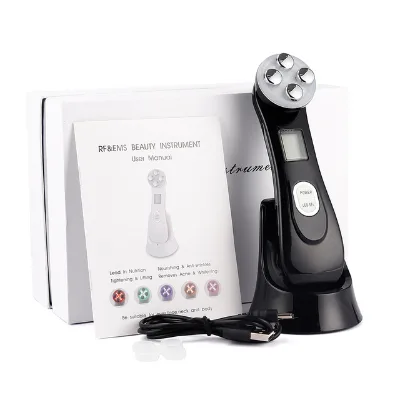 Hot Sales Portable Skin Tightening Skin Care Beauty Machine Rechargeable RF LED Photon Face Face Lifting Beauty Machine