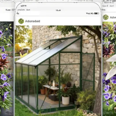 Modern Polycarbonate Lean-To Greenhouse Eco-Friendly and Simplified Assembly for Backyard Use