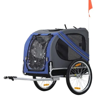 Wholesale Bike Camper/Trailer Pet Dog Trailer for Bicycle Size l