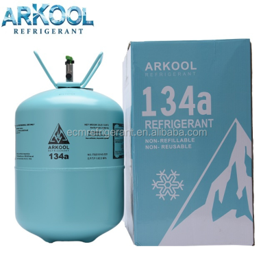 Refillable Cylinders Refrigerant Gas R134a R134a Refrigerant,30lb 13.6kg R134a Refrigerant,-26.1°c ECM/OEM Refrigerant Factory