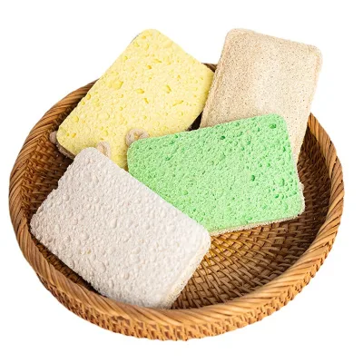 Upgrade Natural Loofah Kitchen Sponges,eco Friendly Sponges for Dishes ,Reusable Kitchen Sponges and Scrubbers