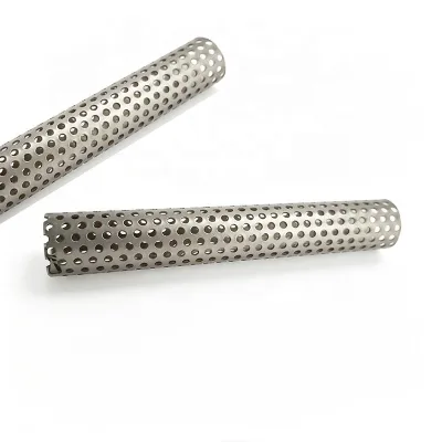 Seamless Perforated Titanium Pipe for Oil and Gas Well Downhole Tools