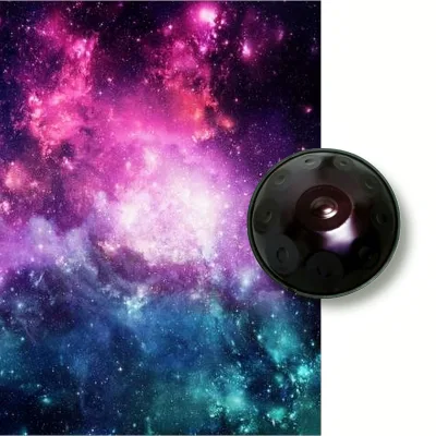 Jello-ZN-3 Nitrided Steel Handpan 22 Inch Musical Instruments Custom Logo Stainless Steel Tongue 9 Notes Various Colors