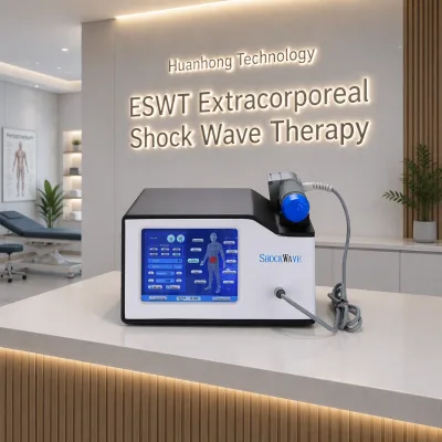 Clinic Desktop Electromagnetic ESWT Device 1-16Hz for Lumbar Hip and Knee Comfort Protocol Use for Professional Clinic Use