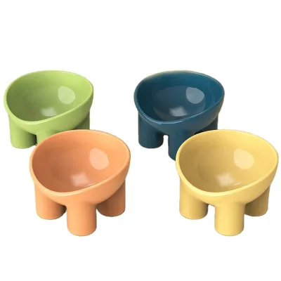 New Arrival Raised Cat Bowl Durable Cat Food and Water Bowl Elevated Bowl for Cats