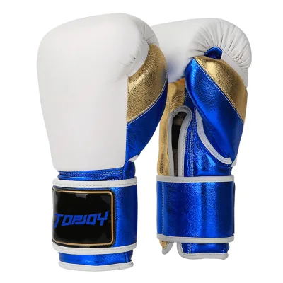 High Quality Wholesale Latest Ultra Light Designs Comfortable Leather White Red 12oz Custom Logo Boxing Gloves