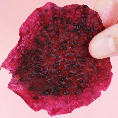 100% Natural Dried Fruits Red Dragon Dried Pitaya Slices