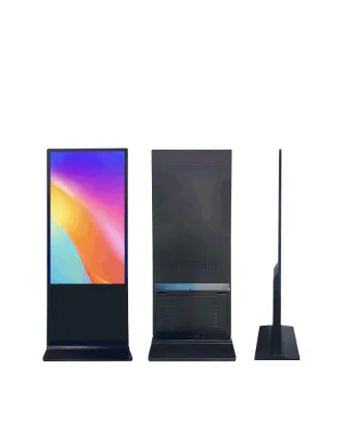 Touch Screen Vertical Lcd Panel Stand Advertising Display Lcd Advertising Full hd Big Advertising Screen