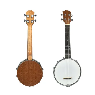 Custom OEM Banzhuoli 4-String Tenor Banjo Factory Price - Professional UK British Jazz Banjo Shabili Class Musical Instrument