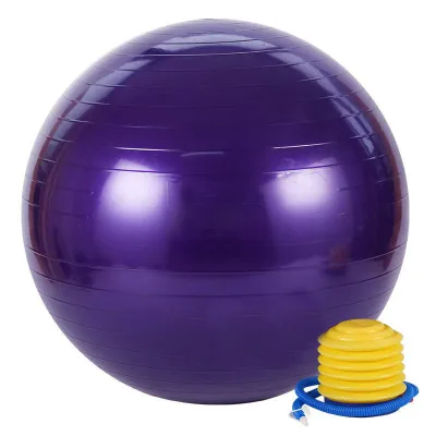 Eco Friendly Yoga Fitness Ball Anti-Burst Heavy Duty Stability Ball for Exercise Workout Ball for Pregnancy Birthing Balance