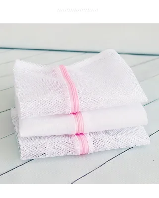 Wholesale Custom Black Customized Logo Mesh Dirty Lingerie Commercial Laundry Bags