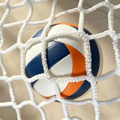 Professional Grade Sand Volleyball Net, Official Dimension Design for Beach Sports League Competition Venue