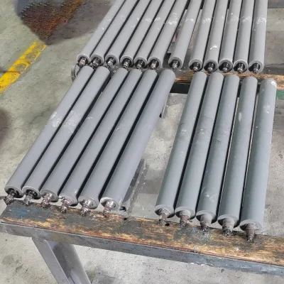 Large Rubber Rolls Anti-aging Rubber Coated Roller Rubber Roller for Casting Machine