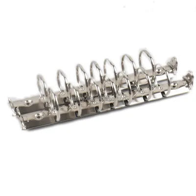 Manufacture Wholesale Ring Binder Mechanism Custom Clips File Clip Recipe Book Binder Office Supplies