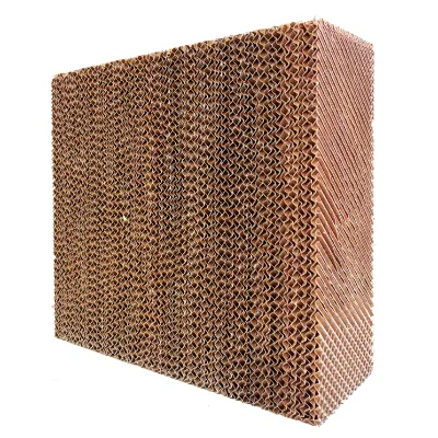 Industrial Adiabatic Evaporative Cooling Pad Replacement Media for Dry Cooler Unit Immersion Cooling Data Center