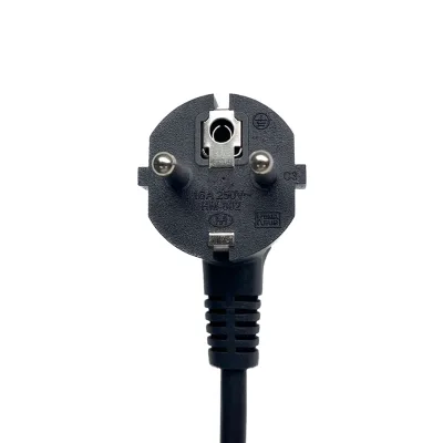Three-core-insulated Industrial Power Cord with EU Plug for Home Appliances