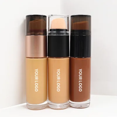 Herbal 30ml Tube Concealer CC Stick Logo-Free Lasting Trim Shadow Moisturizing Makeup-Free Foundation Liquid Cross-Border