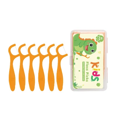 Bulk Wholesale Custom Design Professional Kids Dental Floss Sticks with Safety Certification for Global Dental Product Importers