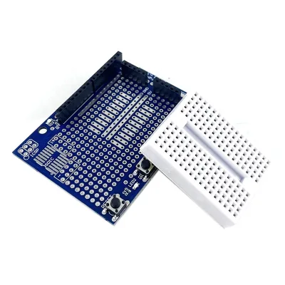 Proto Shield Prototype Expansion Board with SYB-170 Mini Bread Board Prototyping Demonstration Kits