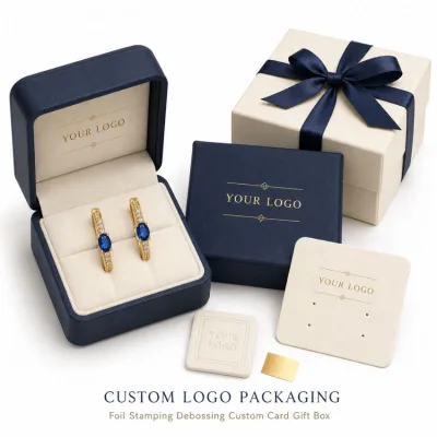 18K Gold Plated Huggie Hoop Earrings with Blue Zircon  Retro Sterling Silver Hoop Earrings for Women Daily Wear