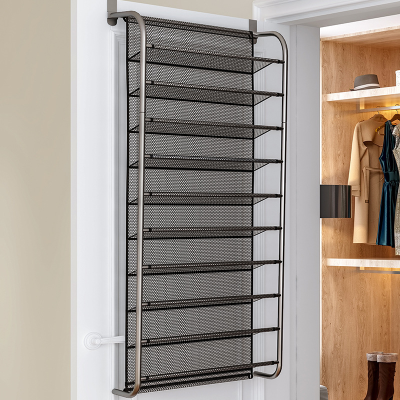 Portable Shoes Storage Rack Wall Mounted Over the Door Shoe Rack for Home