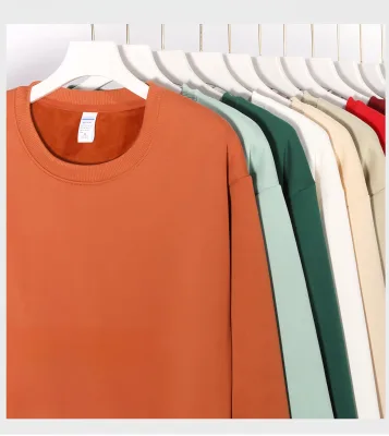 Hoodies 100% Cotton Heavyweight Drop Shoulder Hoodies Custom logo Heavyweight  Hoodies