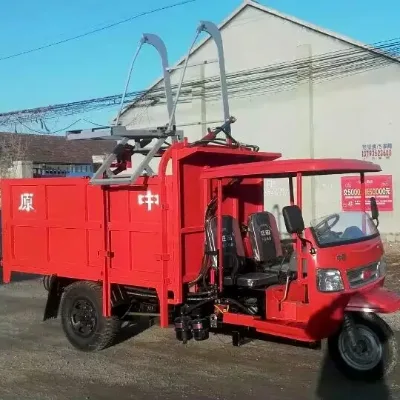 Diesel Cargo Tricycle 22hp Single Cylinder Engine Hydraulic Dumping Trike for Farm Construction Freight