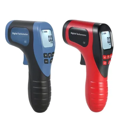 Digital Tachometer Handheld LCD Tachometer RPM Meter Laser Non-Contact Tach Range 2.5-99999RPM Motor Speed Meter