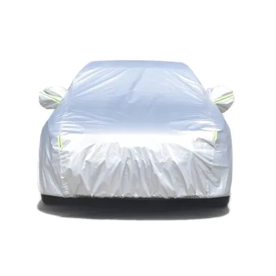210T Polyester Fabric Waterproof UV Resistance Dust Proof Car Cover