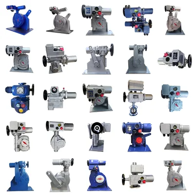 Directly Connected B+RS600/F105Z B+RS600/K105Z 90 Degree Steam butterfly Valve Electric Actuator
