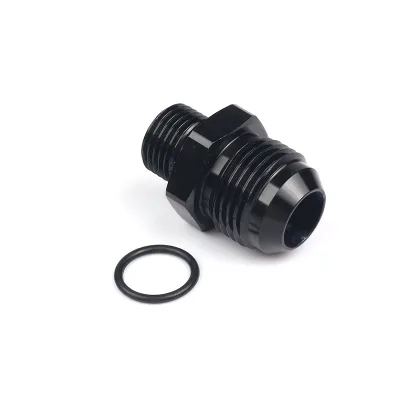Car ORB Fuel Line Hose Fitting Male Adapter an to an W/ O-Ring AN3 AN6 AN8 AN10