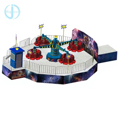 Portable Tailer Energy Storm Ride 24 Passengers Mobile Carnival Attraction Custom Color Outdoor Fun Fair Equipment