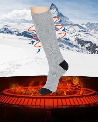 Factory Winter Electric Heating Warm Socks Version for Both Men Women Electric Heating Socks Suitable for Outdoor Hunt Ski