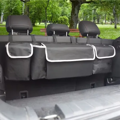 Sports Style Car Organizer with Trunk Storage Provides Most Storage Space Use As Back Seat Storage