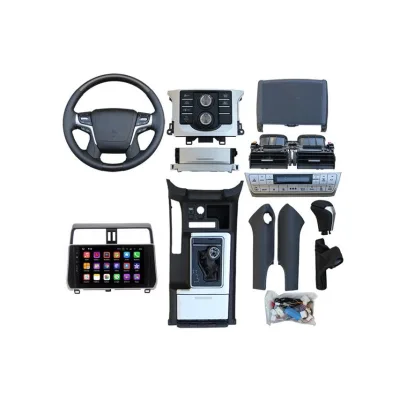 Car Interior Kits for to YO TA Prado 2010-2017 Upgrade to 2018 Fj150 Fzj150 Car Interior Decoration Parts