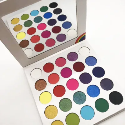 25 Colors Eyeshadow Customize logo Eye Shadow Pressed Powder Vegan Cosmetics