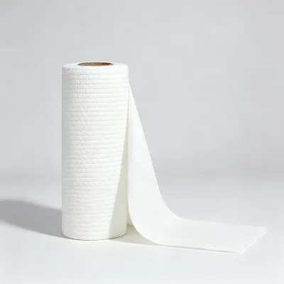Soft Oil-Free Washable Eco-friendly 1 Ply Virgin Wood Pulp Kitchen Paper Roll Lazy Rag