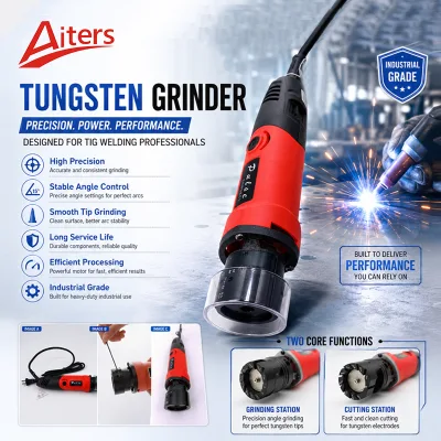Tungsten Electrode Grinding Machine for 1.6 2.4 3.2 Tungsten Grinding TIG Welding Sharpener Electrode Grinder Machine