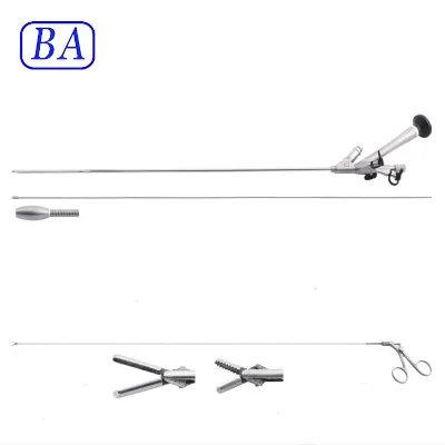 Urological Stainless Steel Ureteroscopy Set